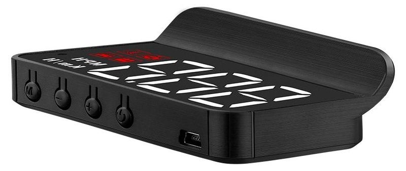 Advanced M3 Car Head-Up Display with Multi-function OBD2 Interface, Real-Time Speed, RPM, Voltage, and Fatigue Driving Alerts - Image 1